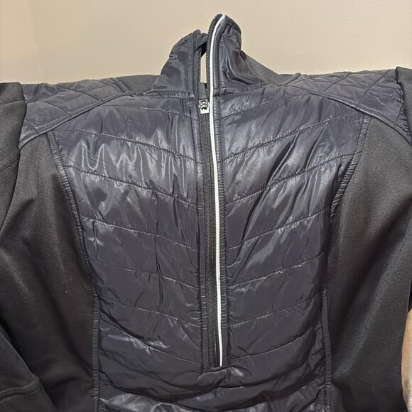 Champion Quilted Puffer Duo Dry Venture Warm Half Zip Pullover Size Large - Picture 5 of 11